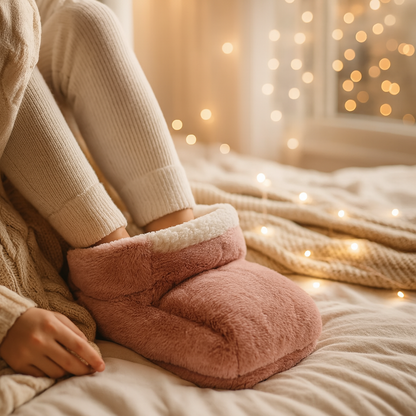 CozyFoot Heated Slippers by Olorya