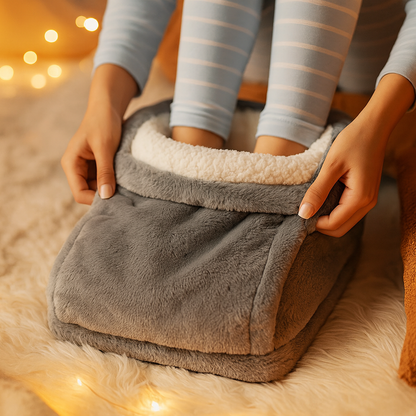 CozyFoot Heated Slippers by Olorya